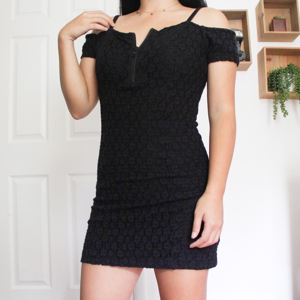 Urban Outfitters black bodycon dress